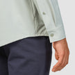 Travel Shirt Mint Grey Regular