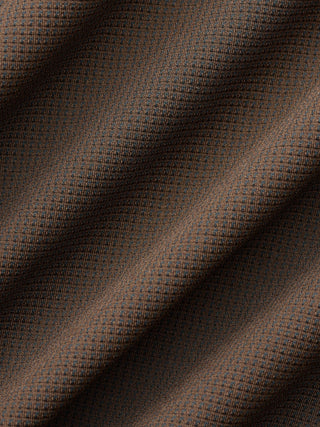 Travel Shirt Saddle Brown Slim