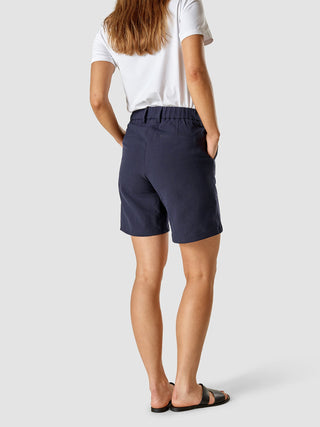 Linen Shorts Navy