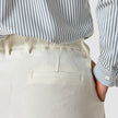 Linen Shorts Off White