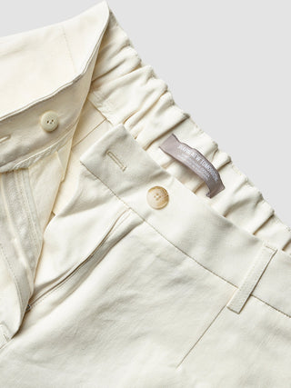 Linen Shorts Off White