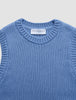 Women's Structured Knit Top Serenity Blue