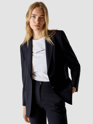 Essential Suit Tapered Midnight Blue