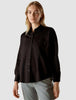 Oversized Long Sleeve Shirt Black