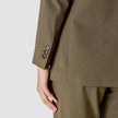 Essential Suit Straight Dark Olive