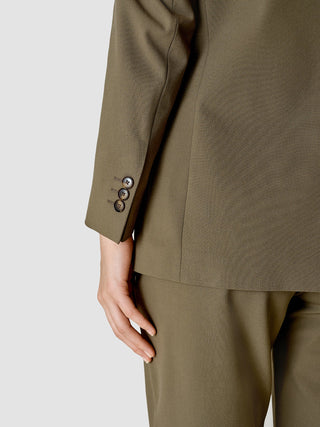 Essential Suit Straight Dark Olive
