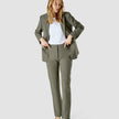 Essential Suit Straight Dark Olive