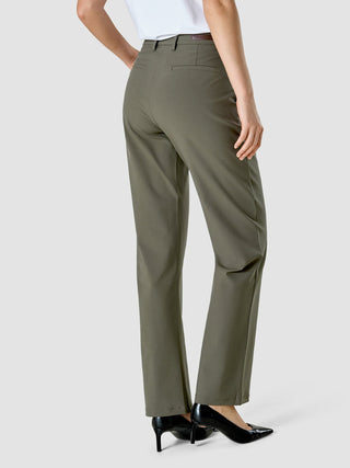Essential Suit Straight Dark Olive