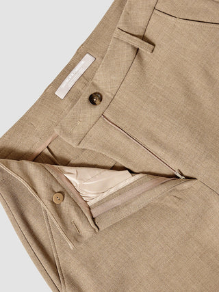 No. 1 Pants Straight Cappuccino