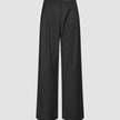 Skye Set Black Belted Overshirt Wide Pants
