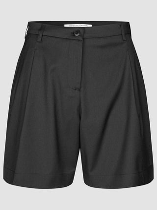 Skye Set Black Long Vest & Shorts