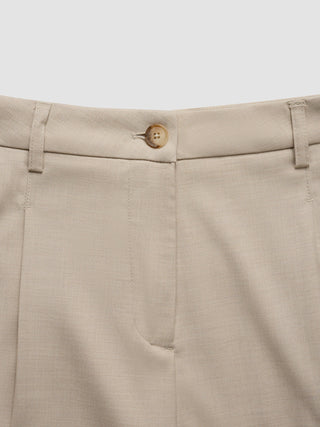 Women's Skye Shorts Sandy Beige Melange