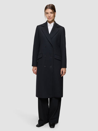 Women's Wool Coat Black