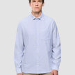 All-Day Oxford Shirt Navy Stripes