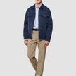 All-Day Oxford Shirt Navy Stripes