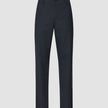 Atelier Pants Relaxed Dark Navy trousers in a relaxed fit and heavyweight broken twill, featuring a button closure and belt loops.