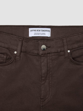 Classic 5-Pocket Pants Regular Dark Brown