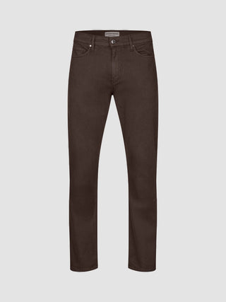Classic 5-Pocket Pants Regular Dark Brown