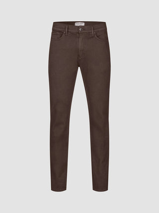 Classic 5-Pocket Pants Slim Dark Brown