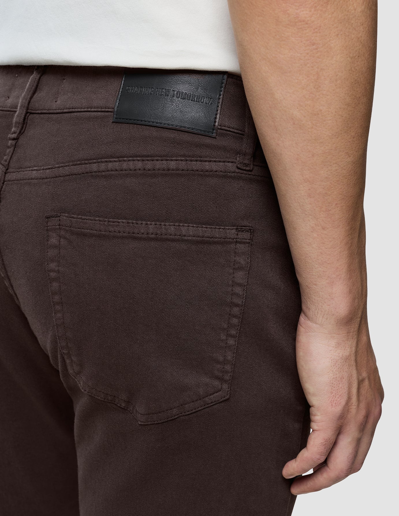 Classic 5-Pocket Pants Slim Dark Brown