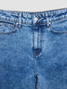 Women Classic Denim Shorts Snow Blue Wash