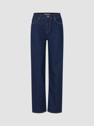 Women's Classic Jeans Relaxed Dark Blue