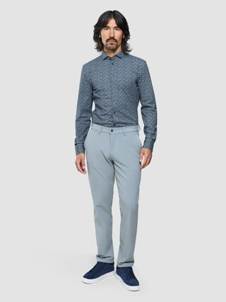 Classic Shirt Floral Allover Navy Regular