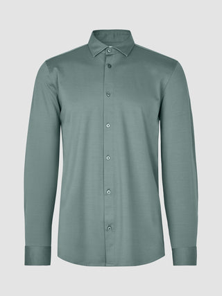 Classic Shirt Mist Green Slim