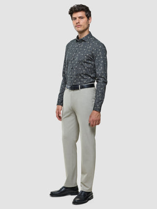 Classic Shirt Grey Floral Regular