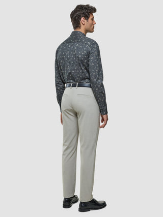 Classic Shirt Grey Floral Regular
