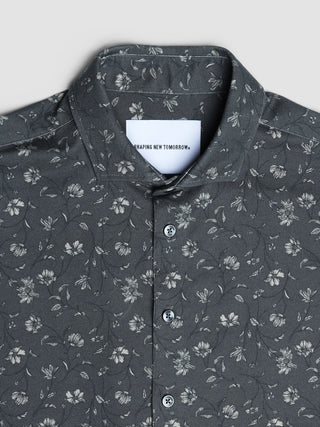 Classic Shirt Grey Floral Regular