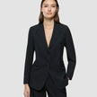Women Ease Blazer Black