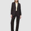 Women Ease Blazer Mocha Melange
