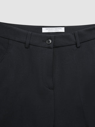 Women Ease Pants Tapered Black