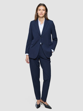 Women Ease Pants Tapered Blue Nights