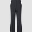 Women Ease Pants Wide Black