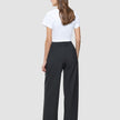 Women Ease Pants Wide Black