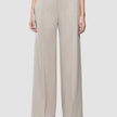 Women Ease Pants Wide Vanilla Melange