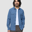 Ease Overshirt Blue Mirage