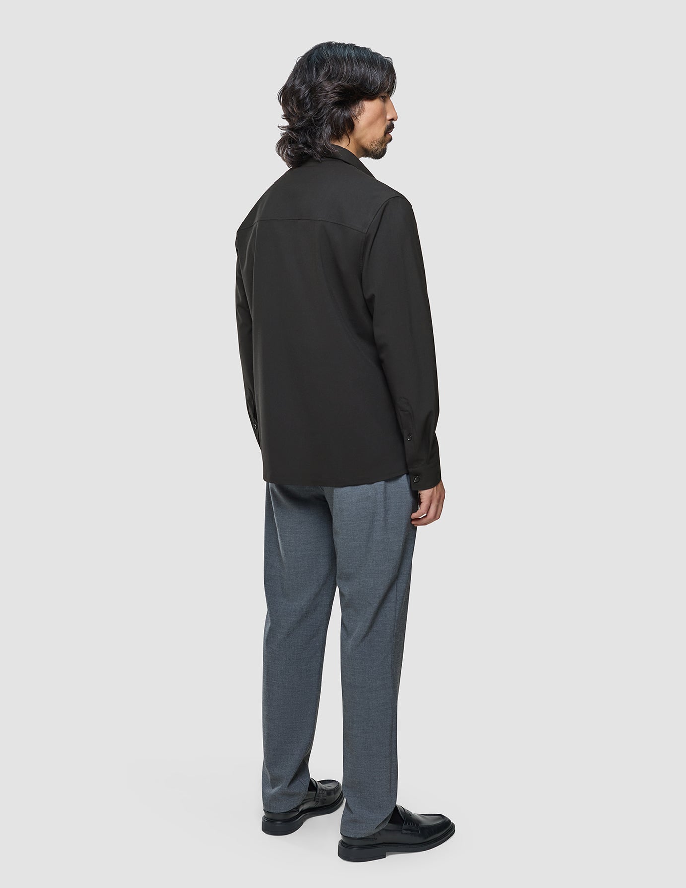 Ease Overshirt Black
