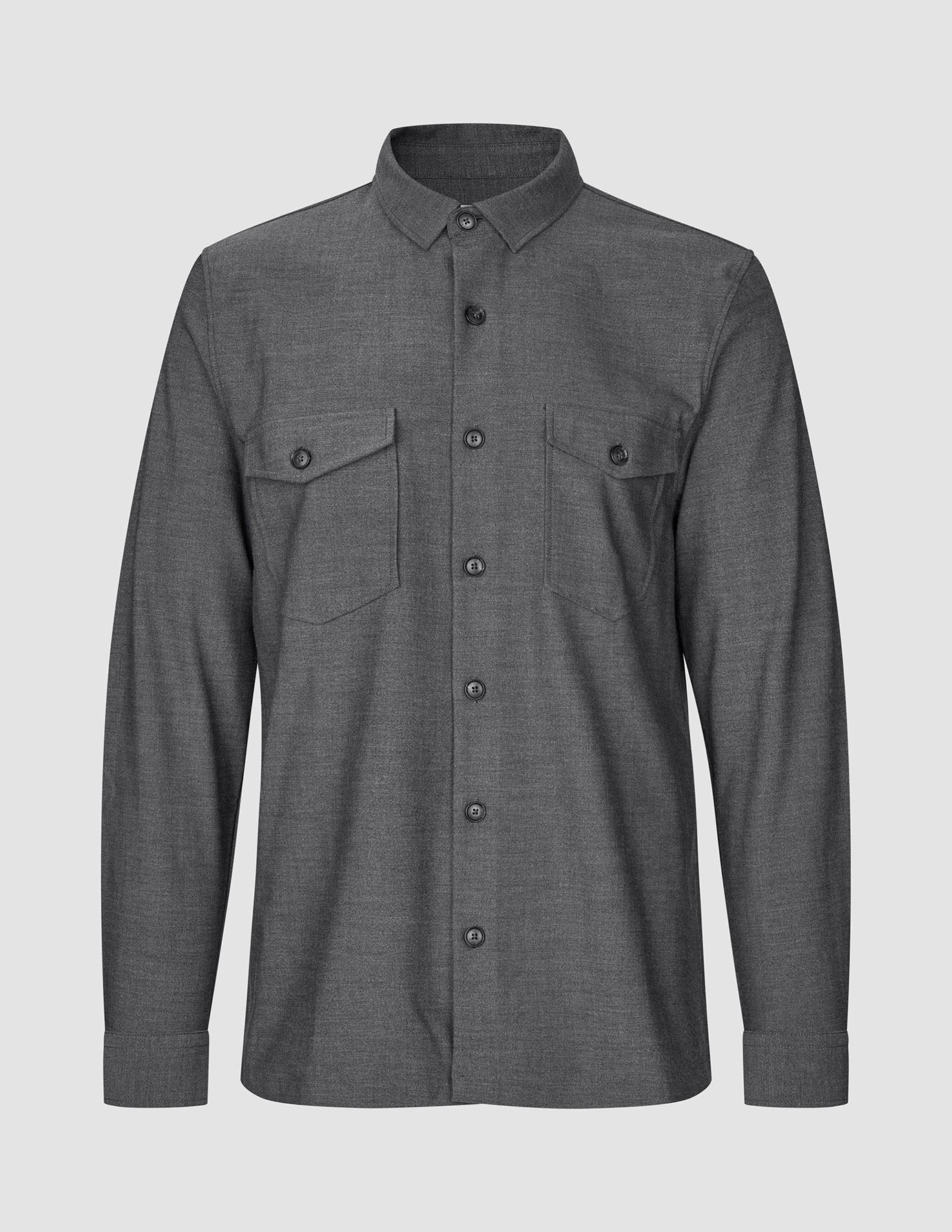 Ease Overshirt Dark Grey
