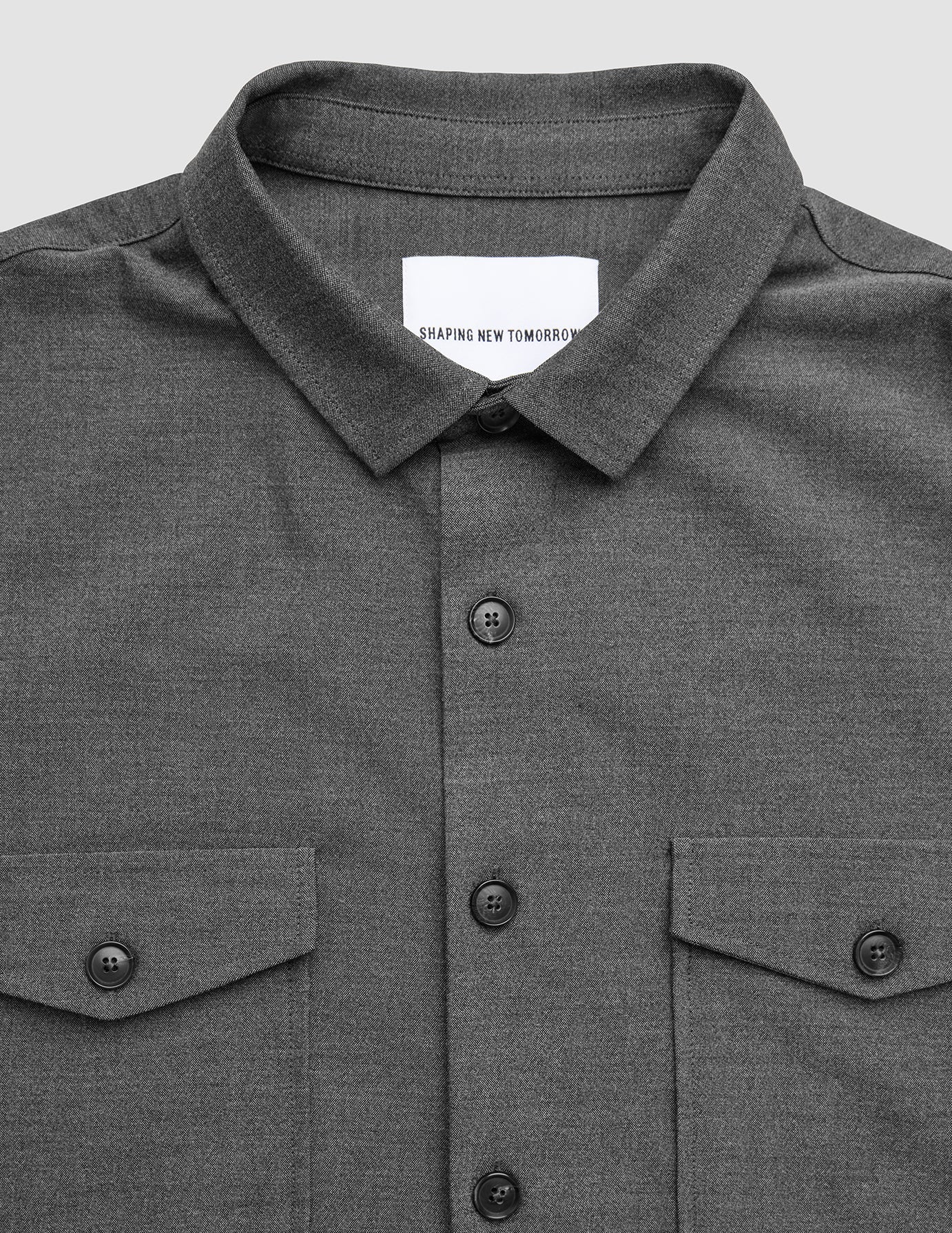 Ease Overshirt Dark Grey