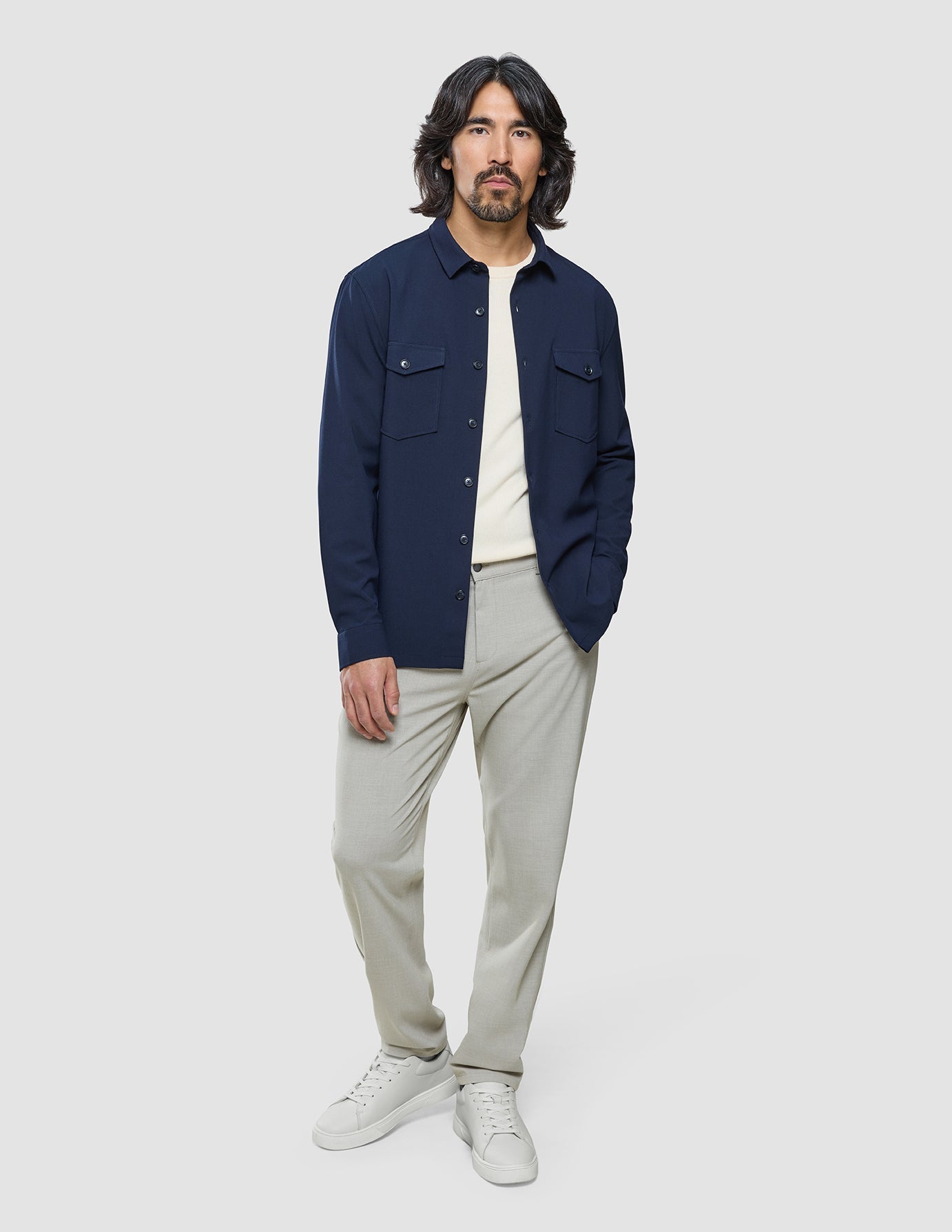 Ease Overshirt Blue Nights