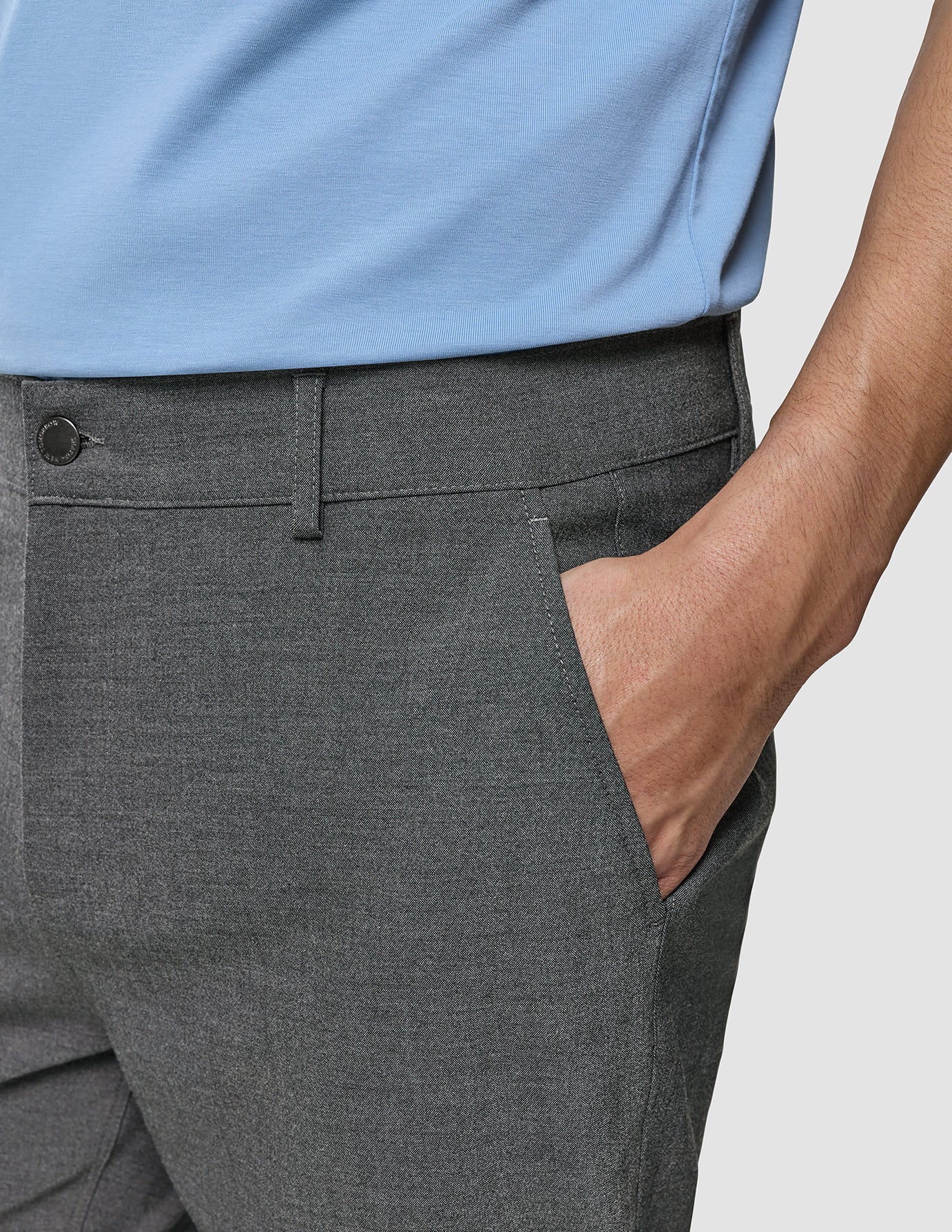 Ease Pants Slim Dark Grey