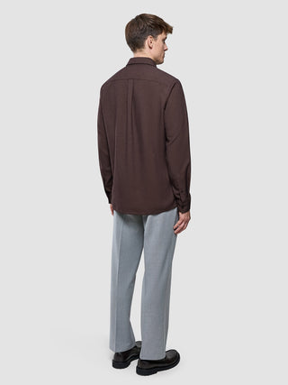 Effortless Shirt Dark Brown