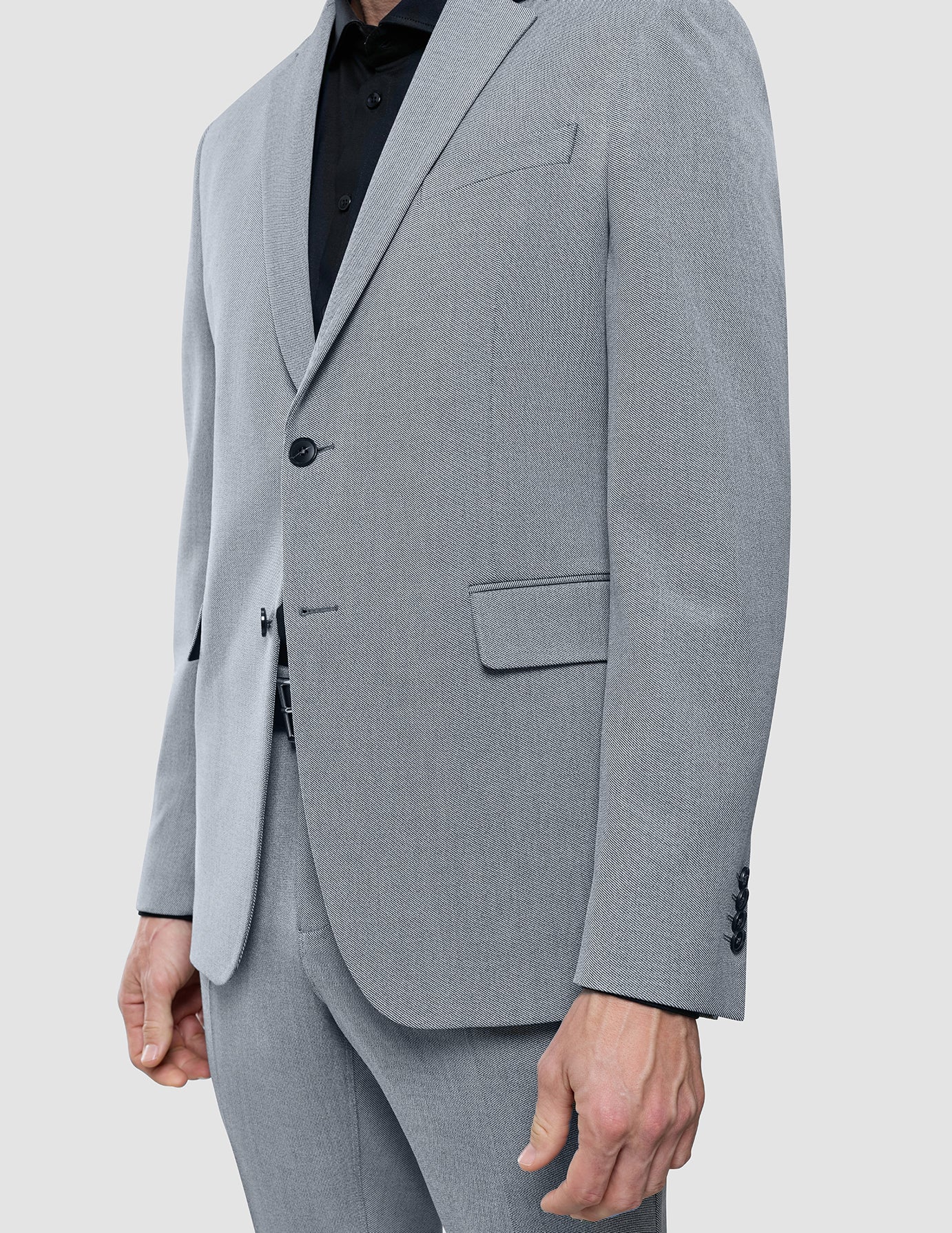Essential Suit Ash Twill