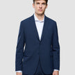Essential Suit Navy Checks