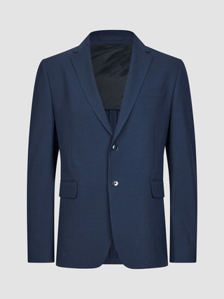 Essential Blazer Regular Navy Checks