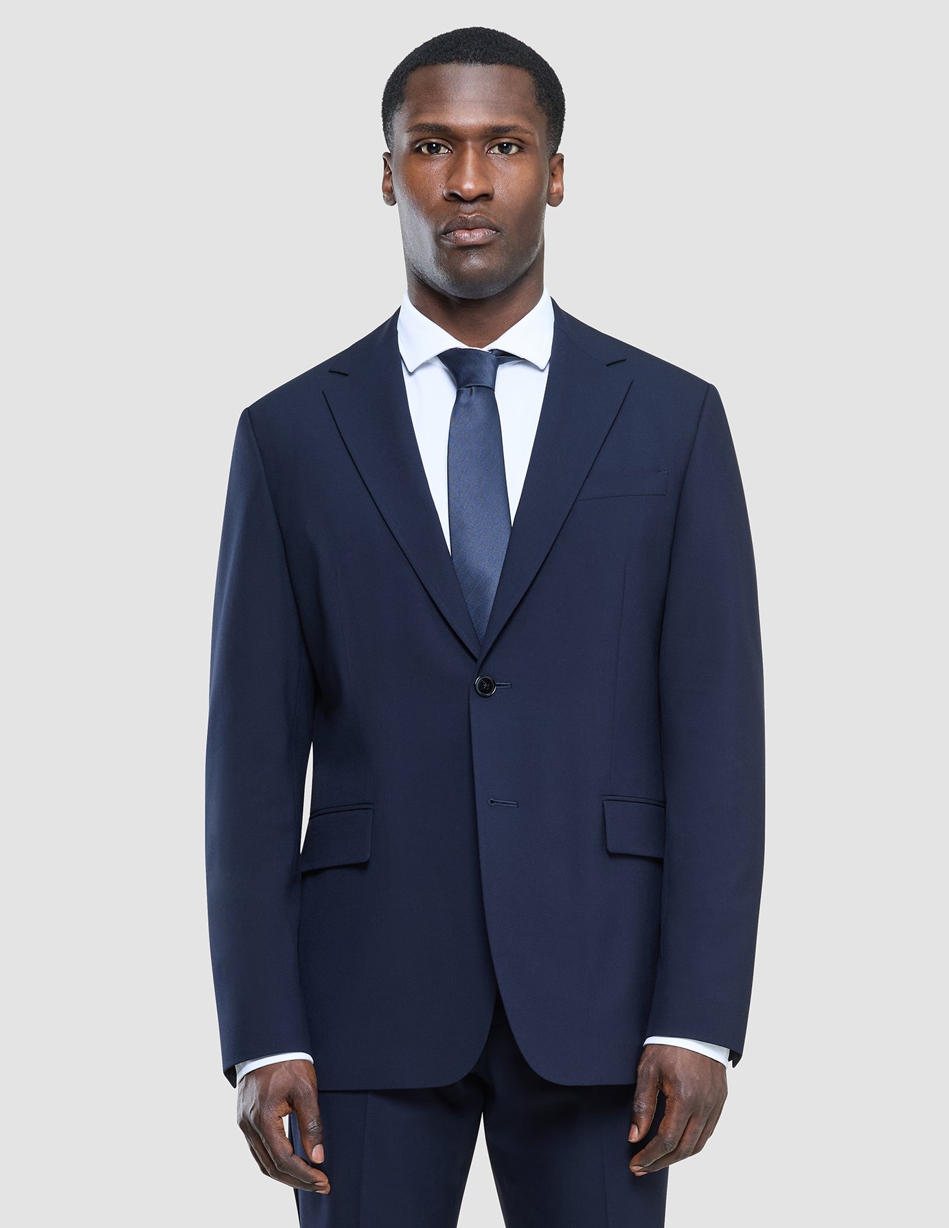 Essential Blazer Regular Midnight Blue