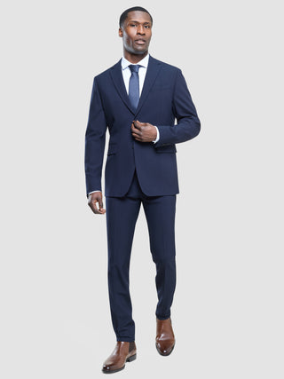 Essential Blazer Slim Midnight Blue